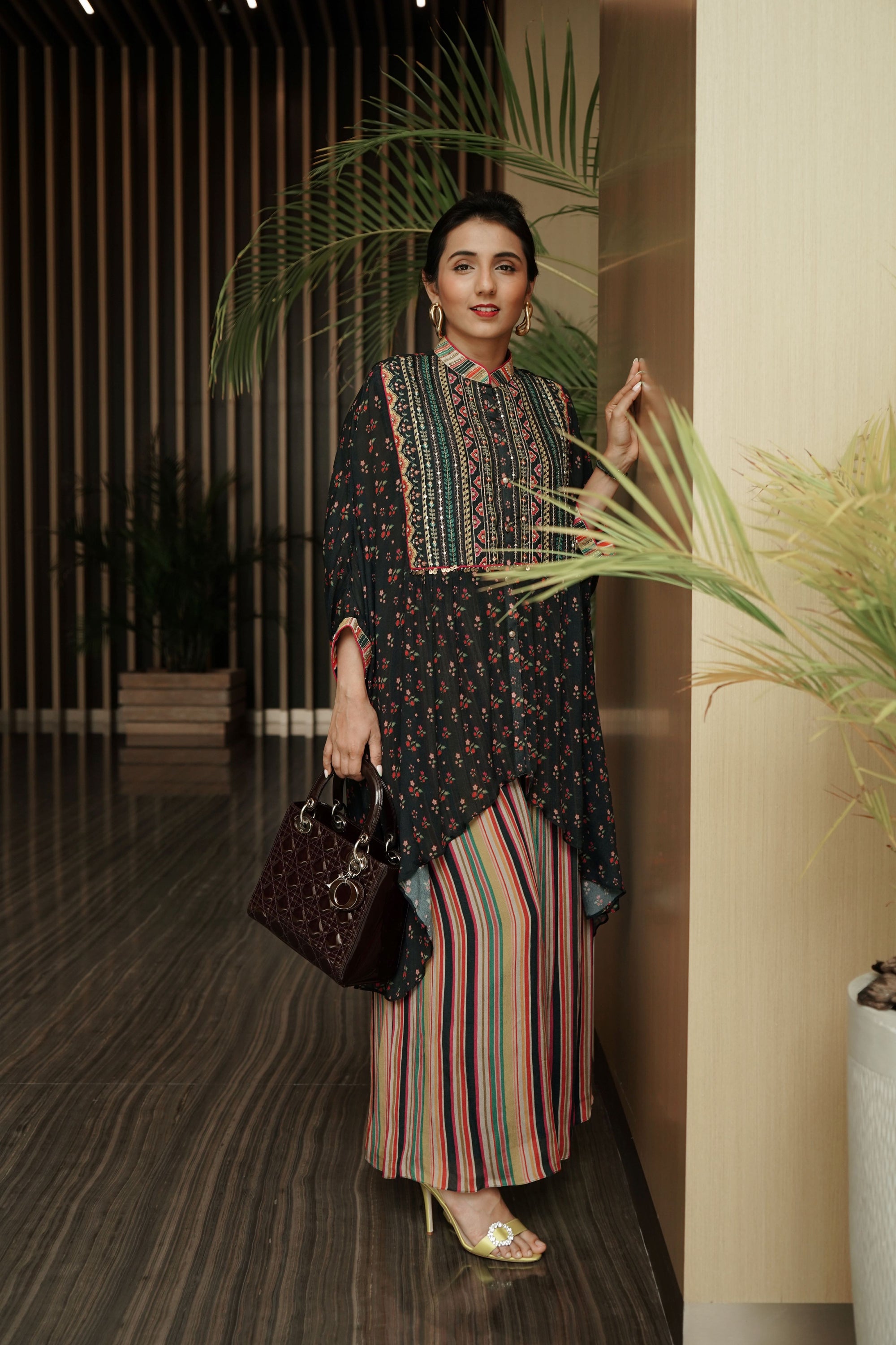 ZOYA KAFTAN PALAZZO SET