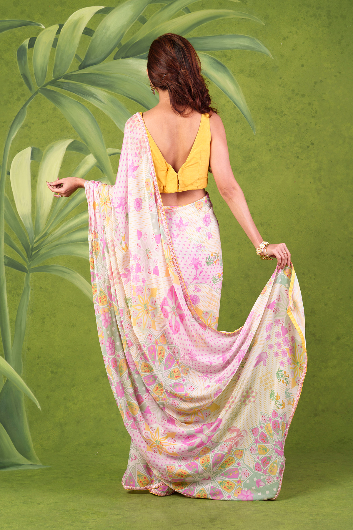 Opulent Pre Draped Saree
