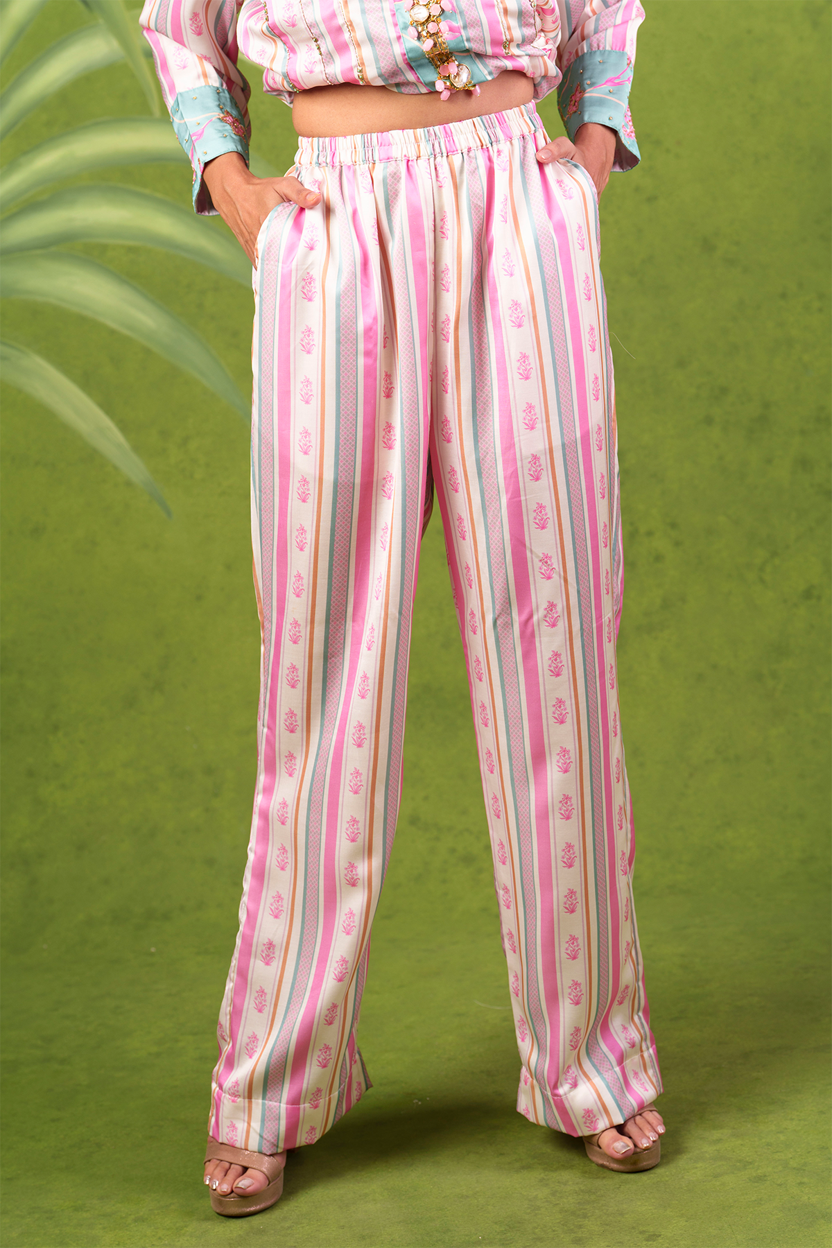 Bubblestrip Kurta Set