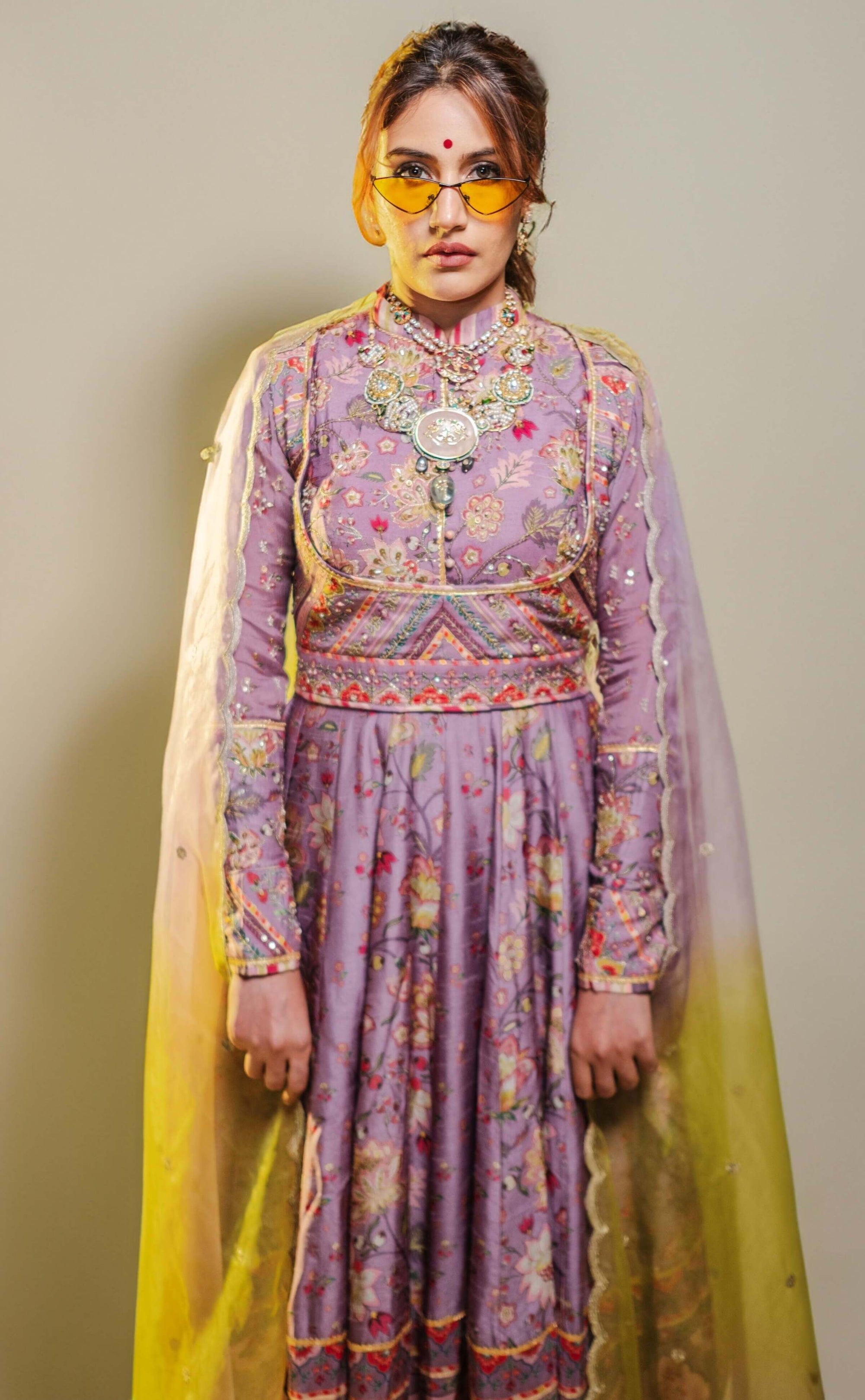 LEENA ANARKALI SET