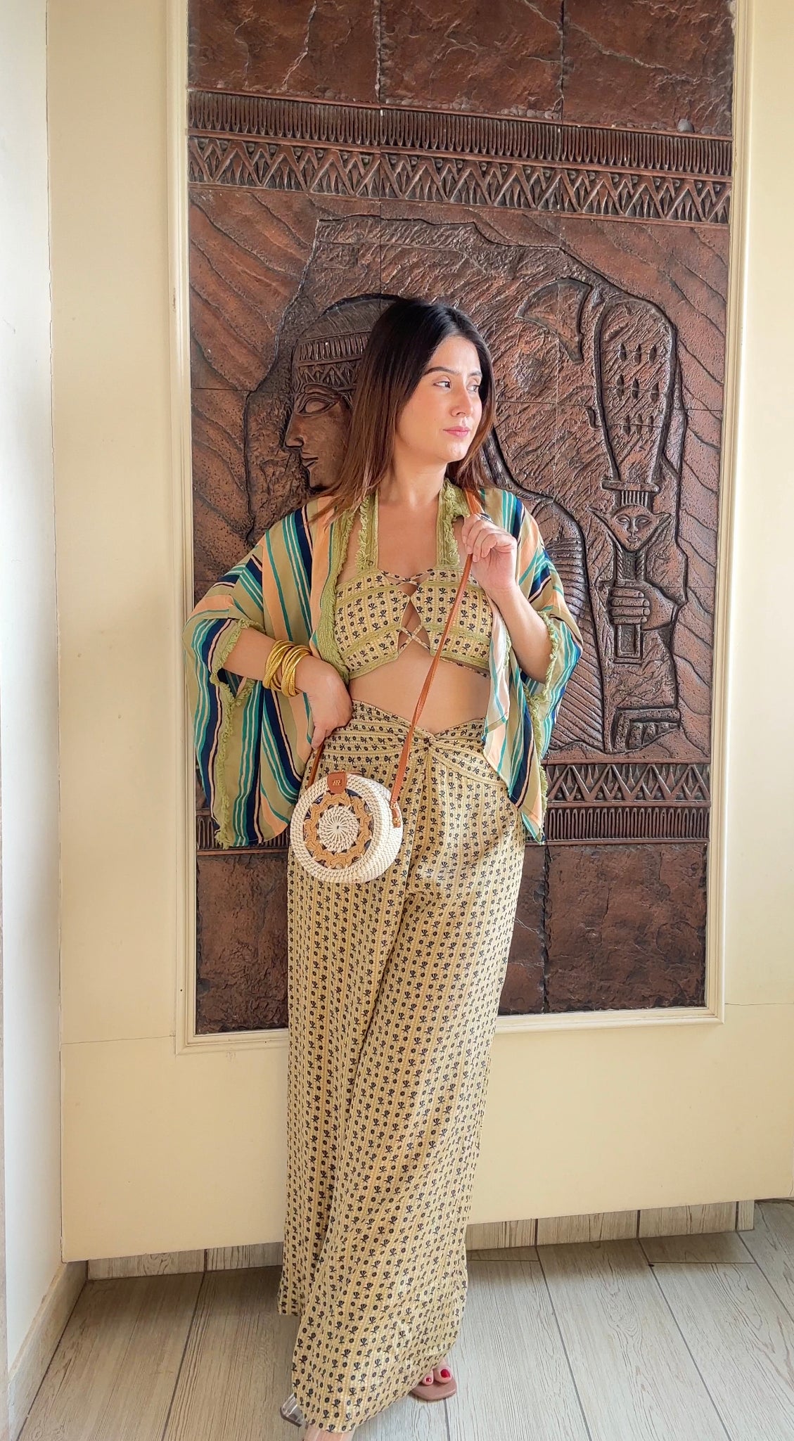 KRIS 3 PIECE LIGHT GREEN SET