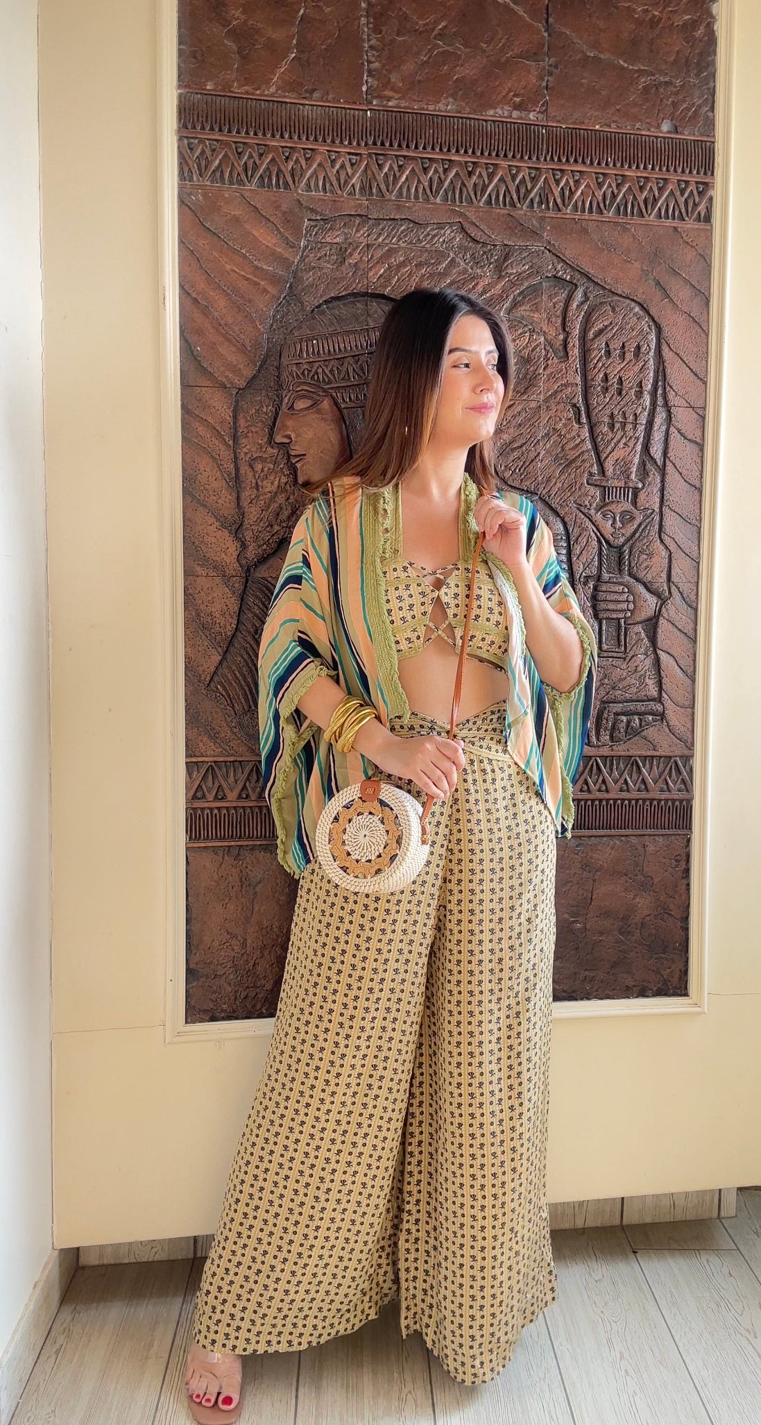 KRIS 3 PIECE LIGHT GREEN SET