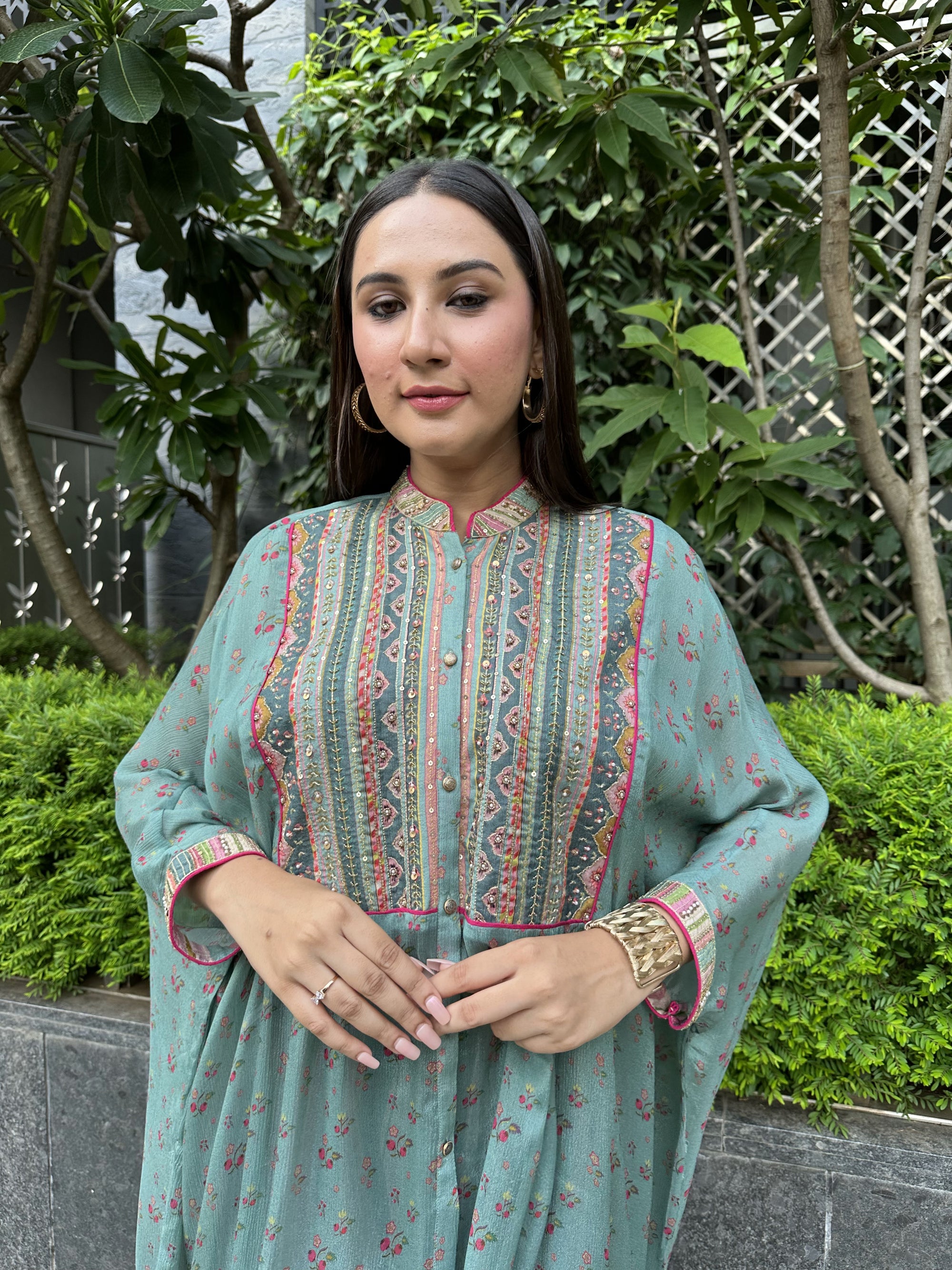 ZOYA KAFTAN PALAZZO SET