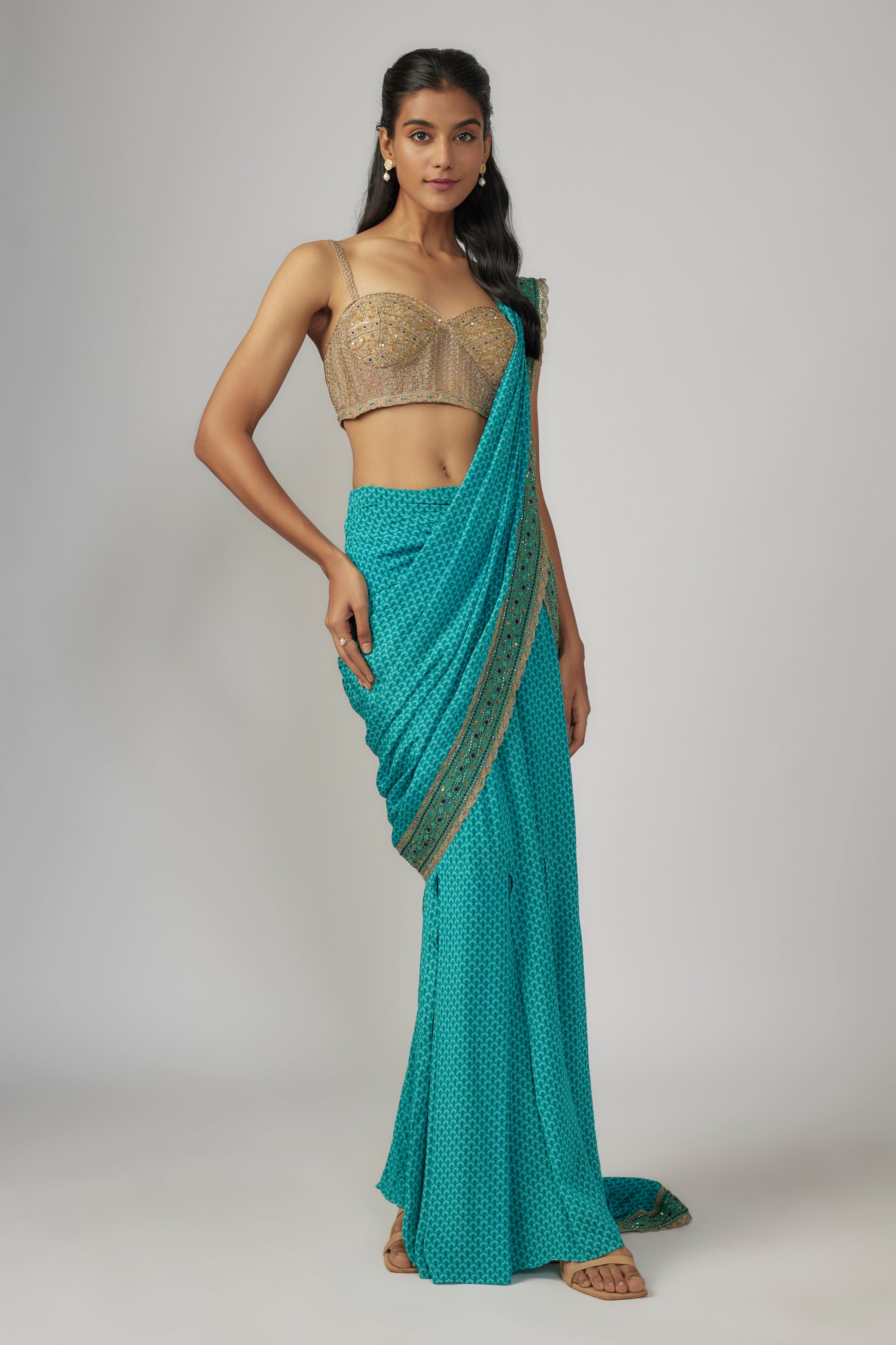 HELENA Pre-Draped saree