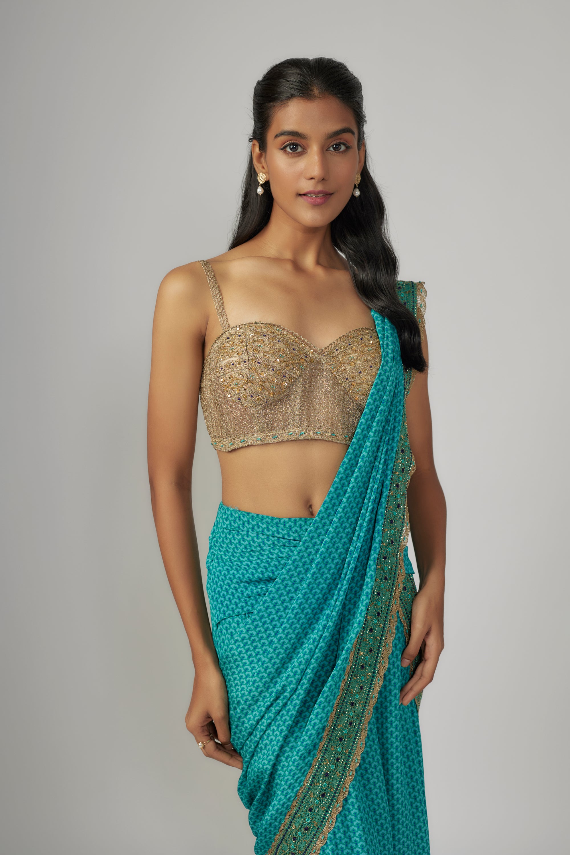 HELENA Pre-Draped saree