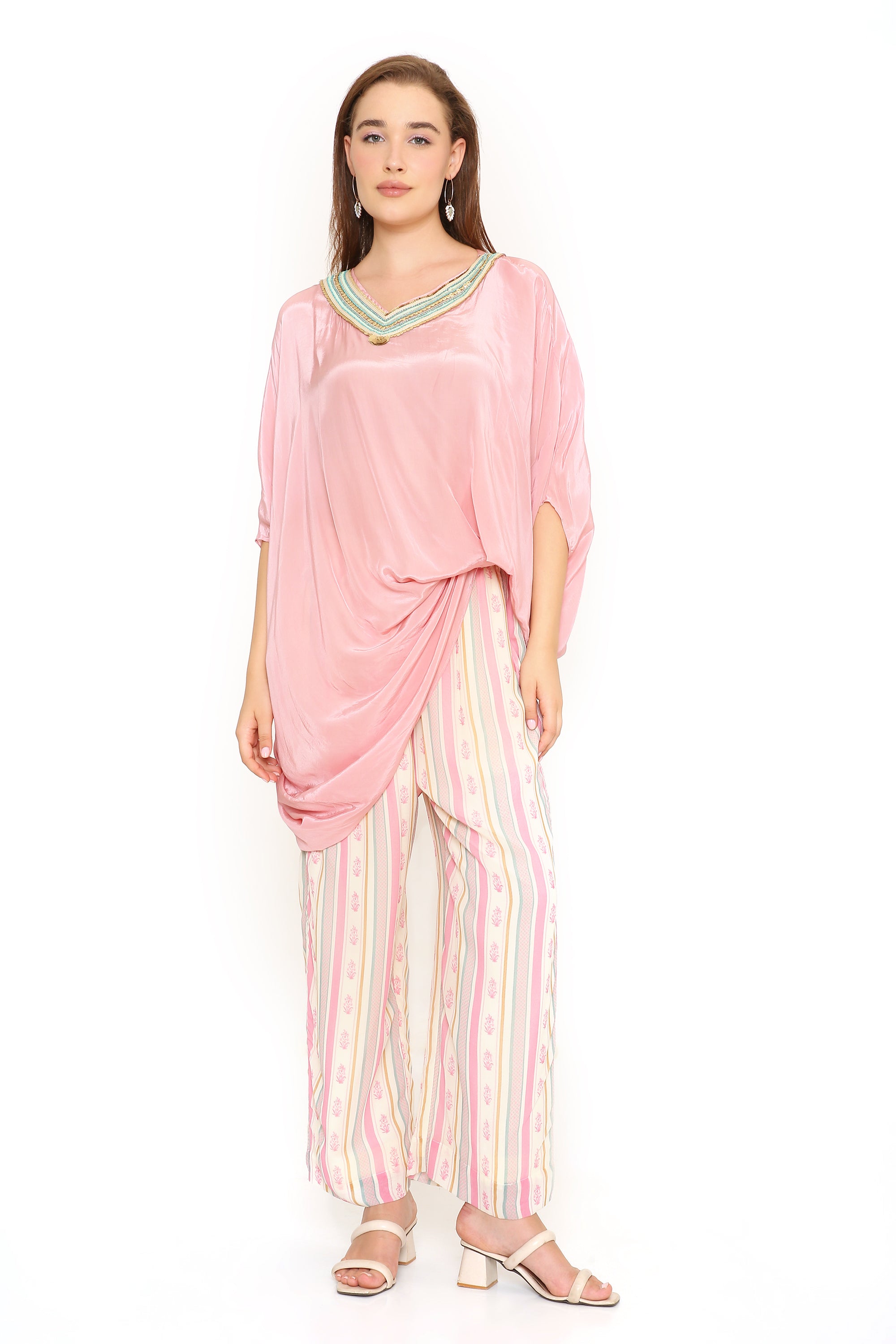Draped Top and pants