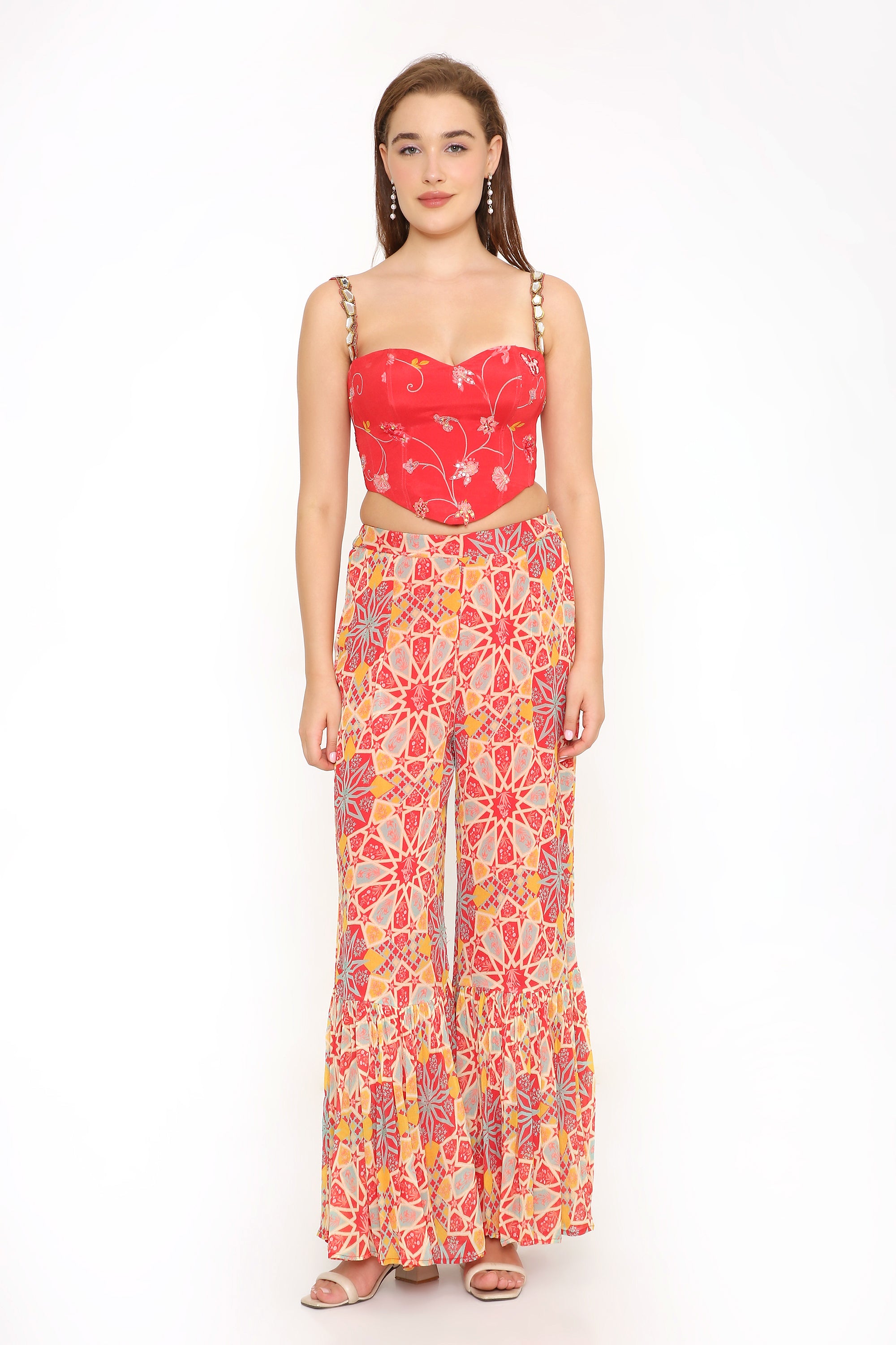 Chic Corset Pant Set