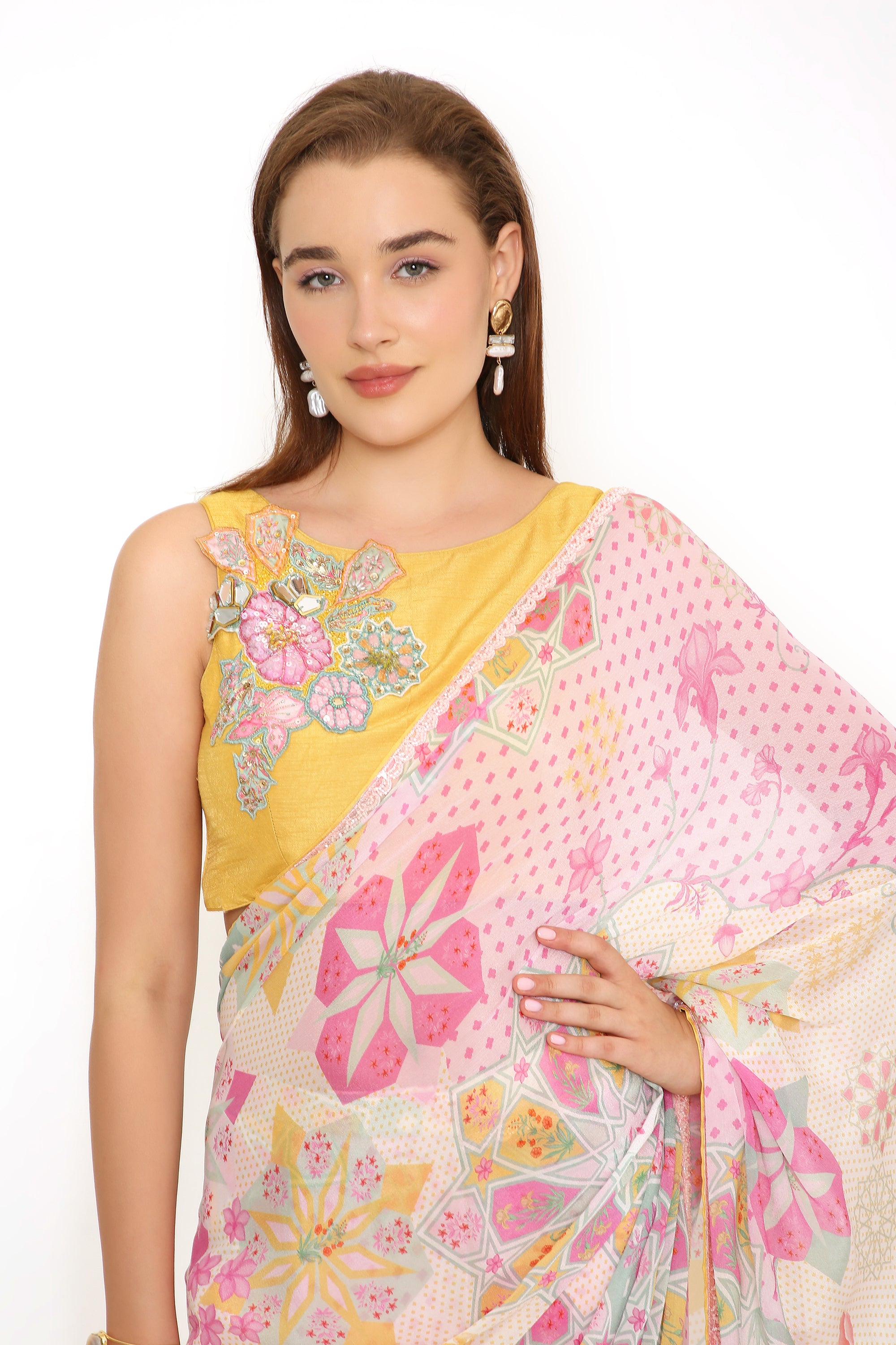 Opulent Pre Draped Saree