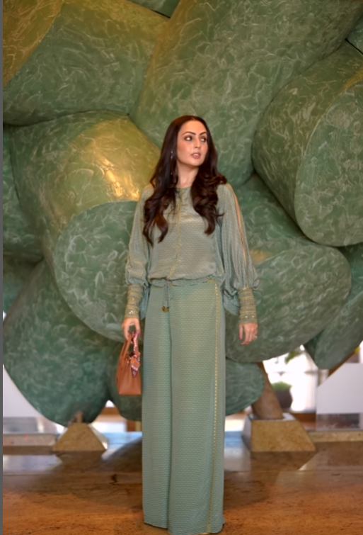 CORA powder blue co-ord set