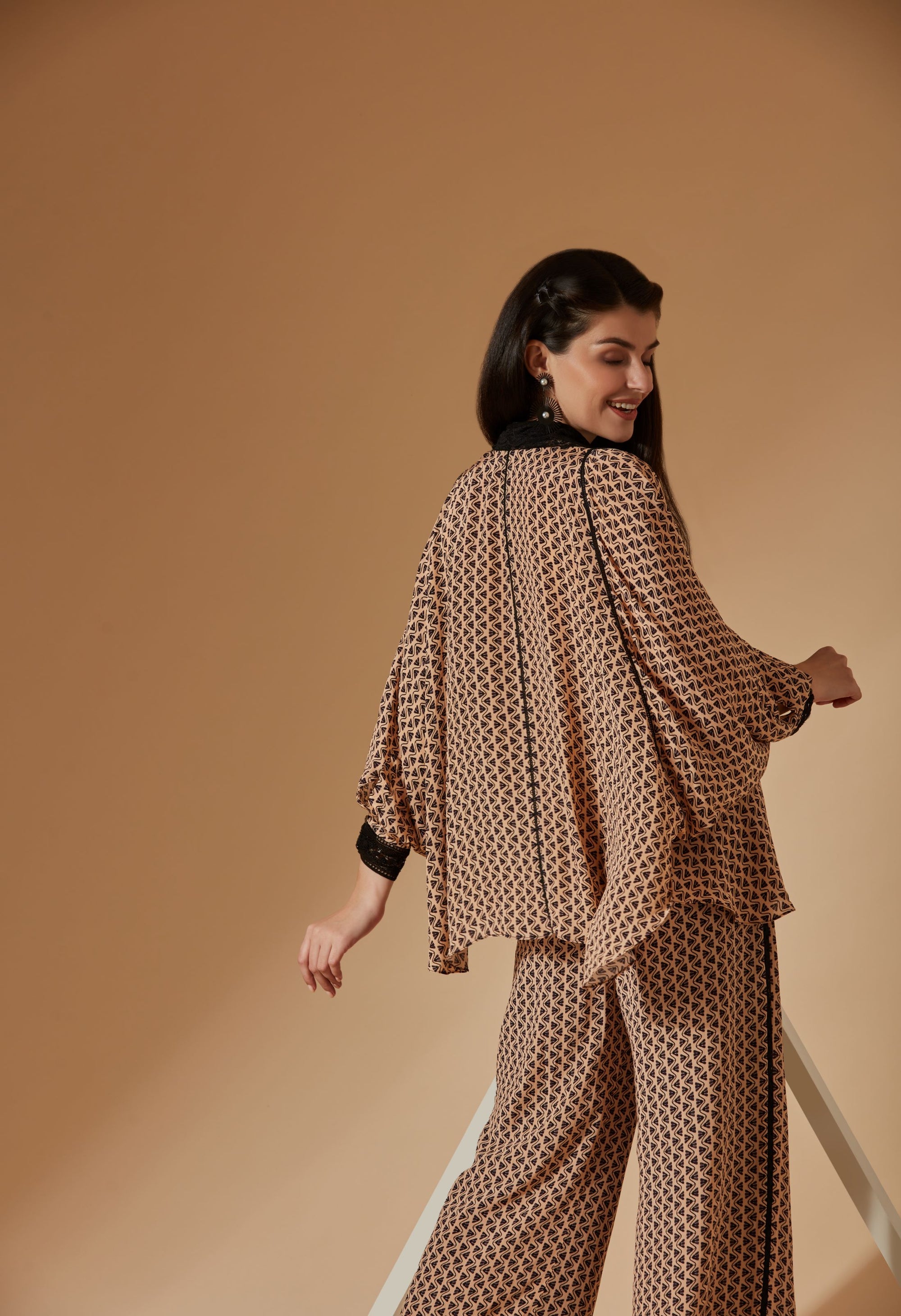 HERMES PRINTED SHIRT CO-ORD SET