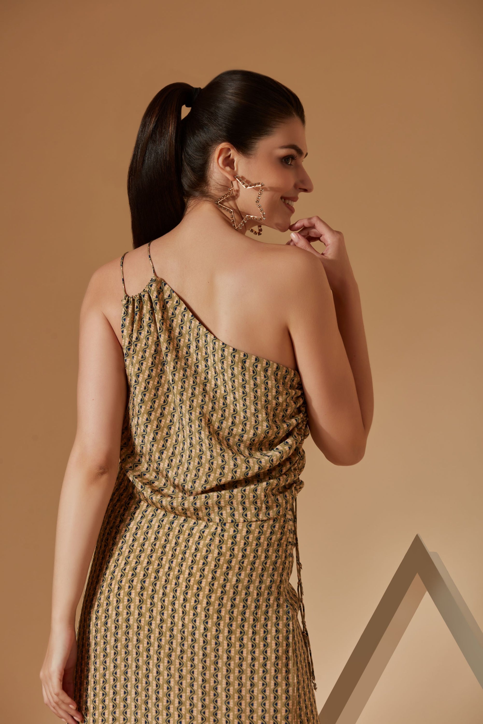 VIVIAN ONE SHOULDER CO-ORD SET