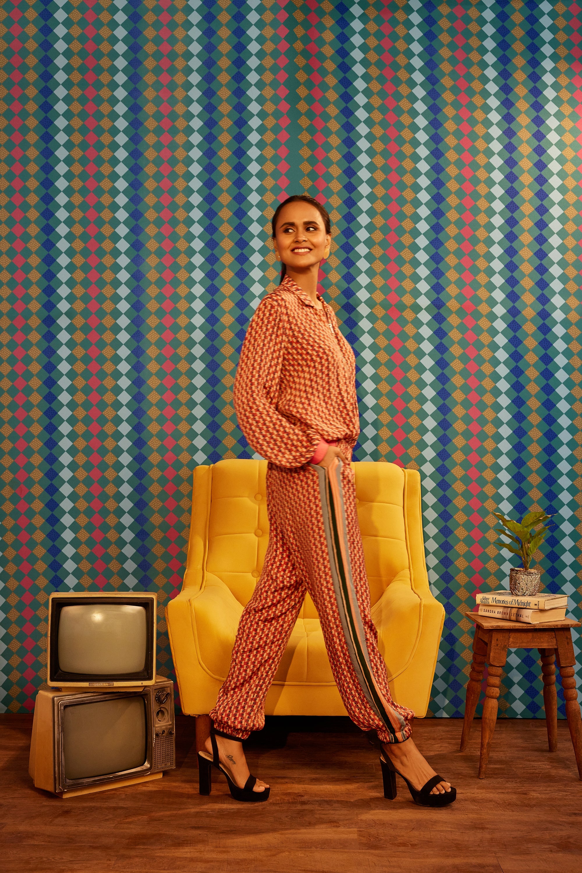DAPHNE SPICED CORAL CO-ORD SET