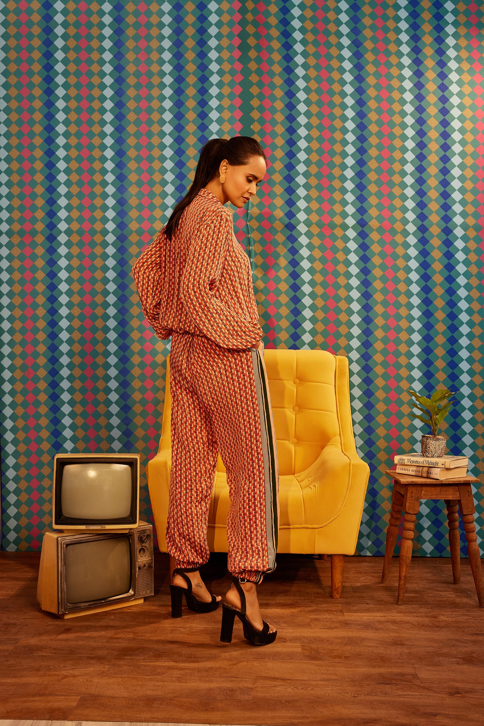DAPHNE SPICED CORAL CO-ORD SET