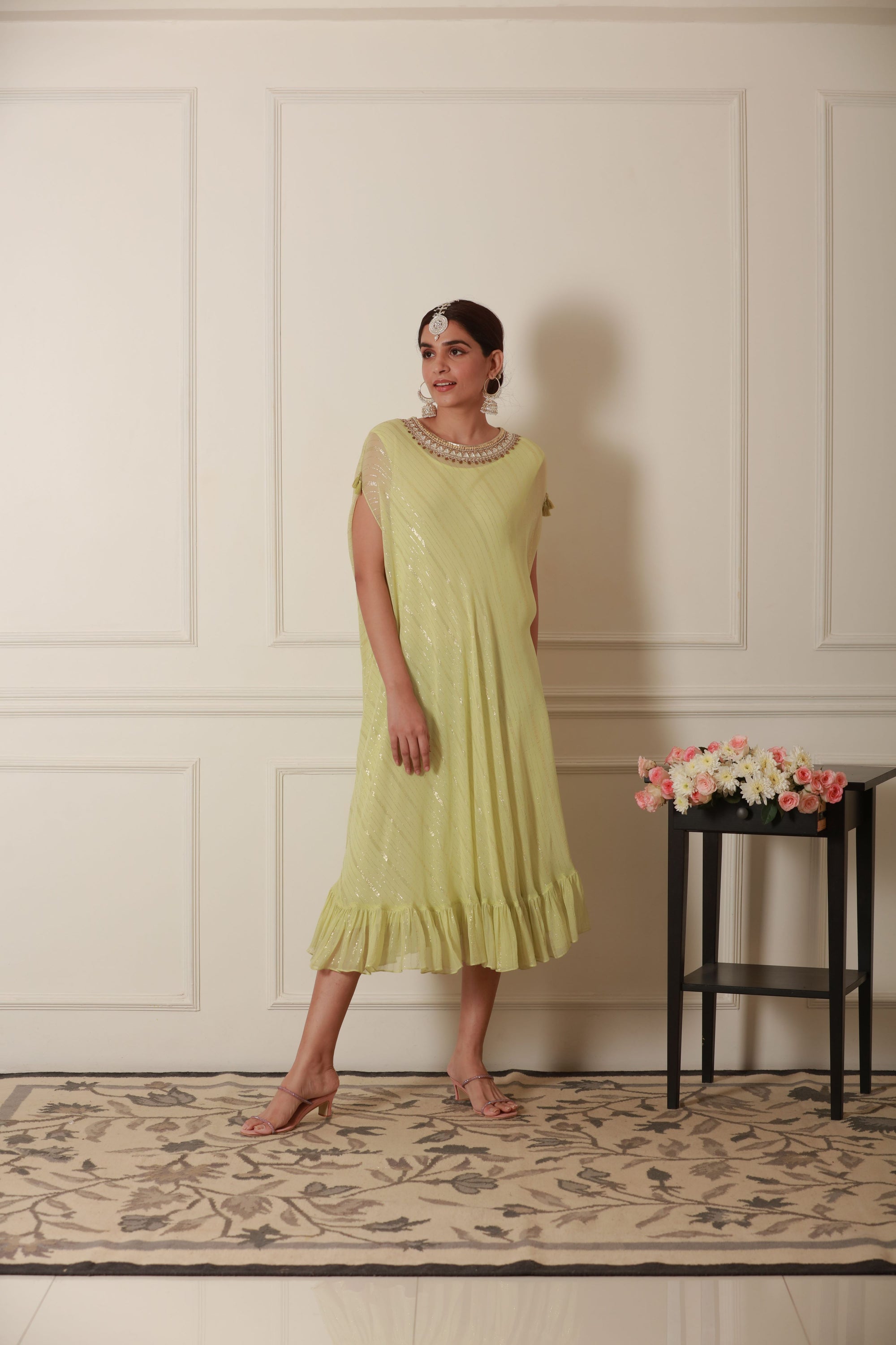 DALIA PONCHO DRESS