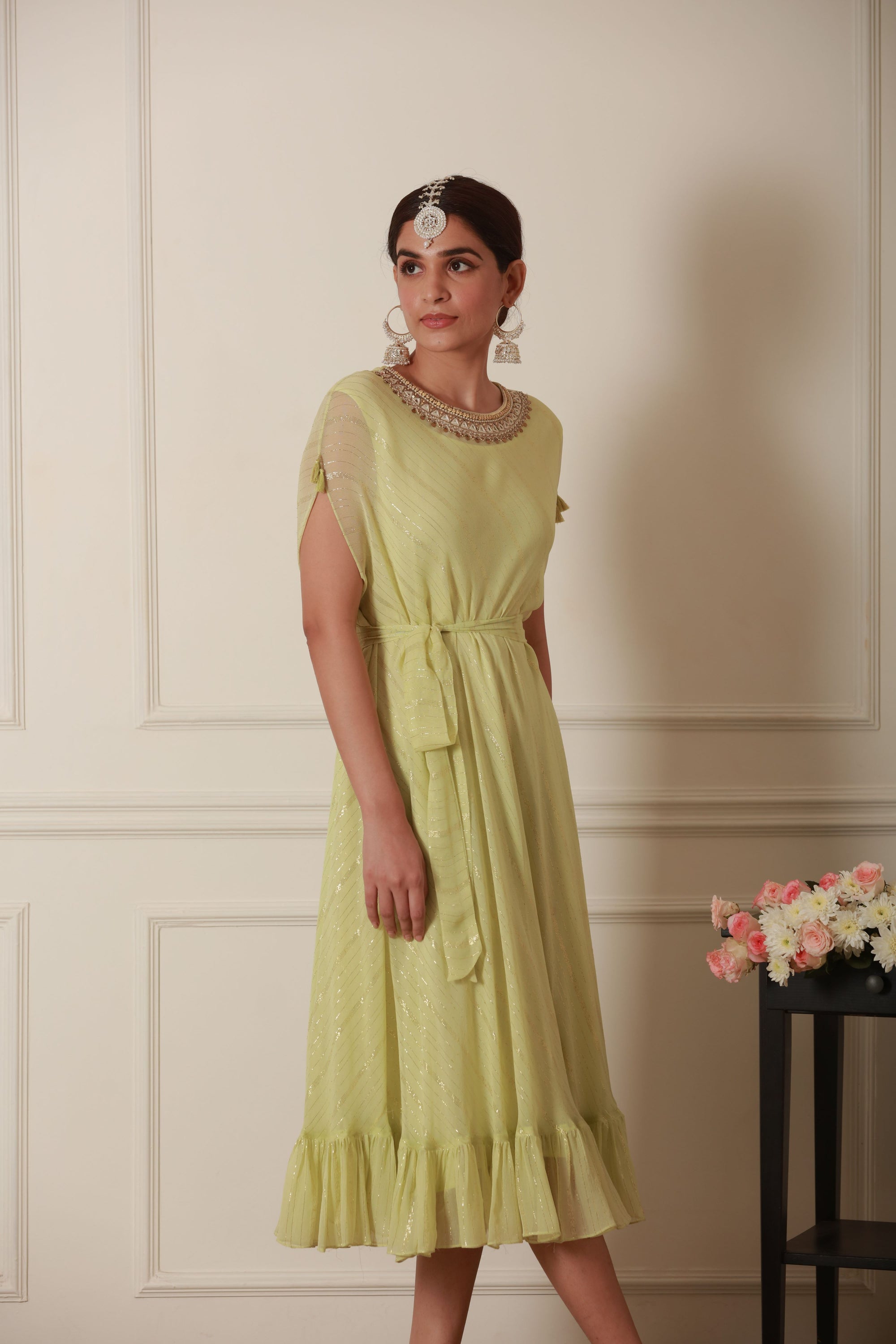DALIA PONCHO DRESS