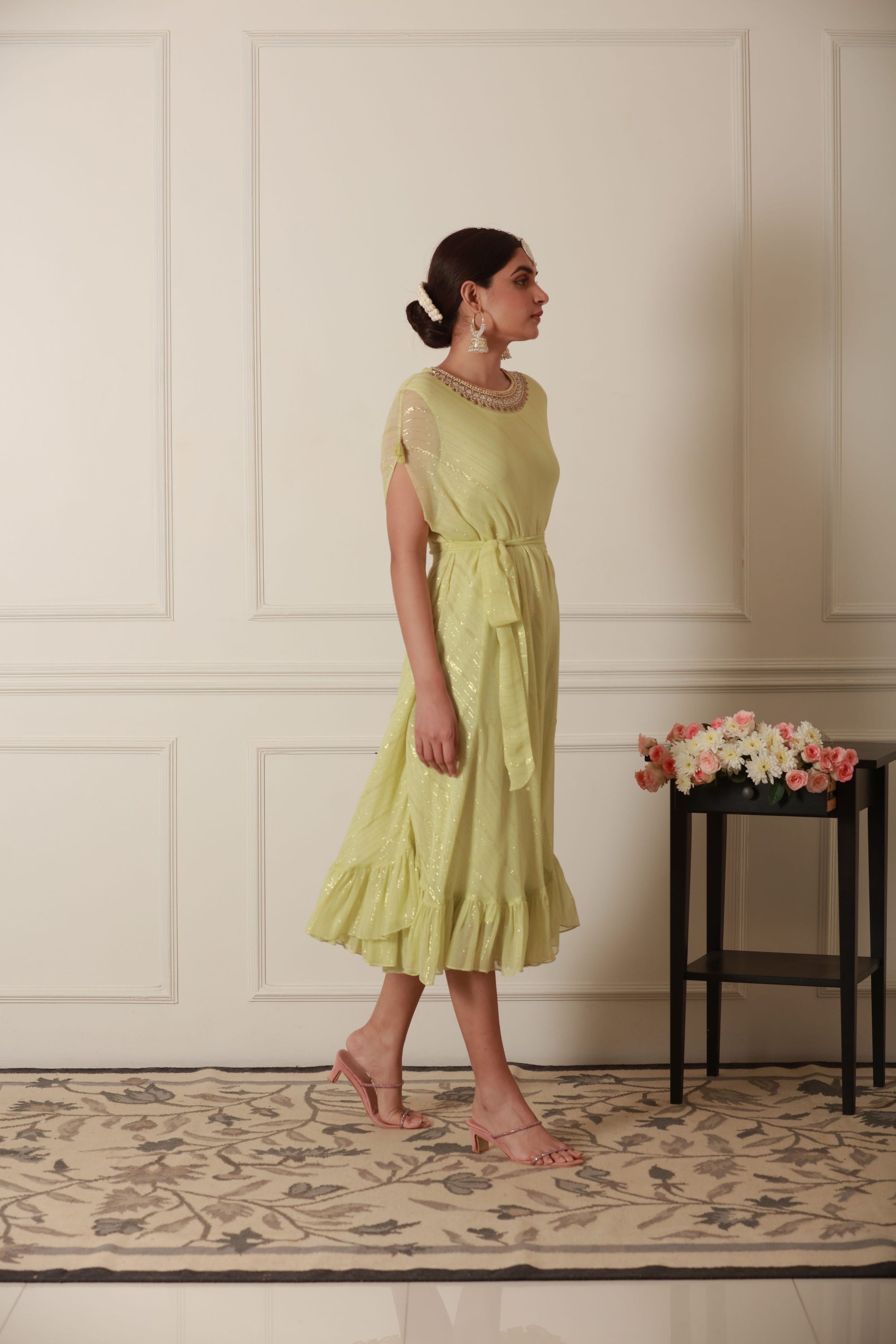 DALIA PONCHO DRESS