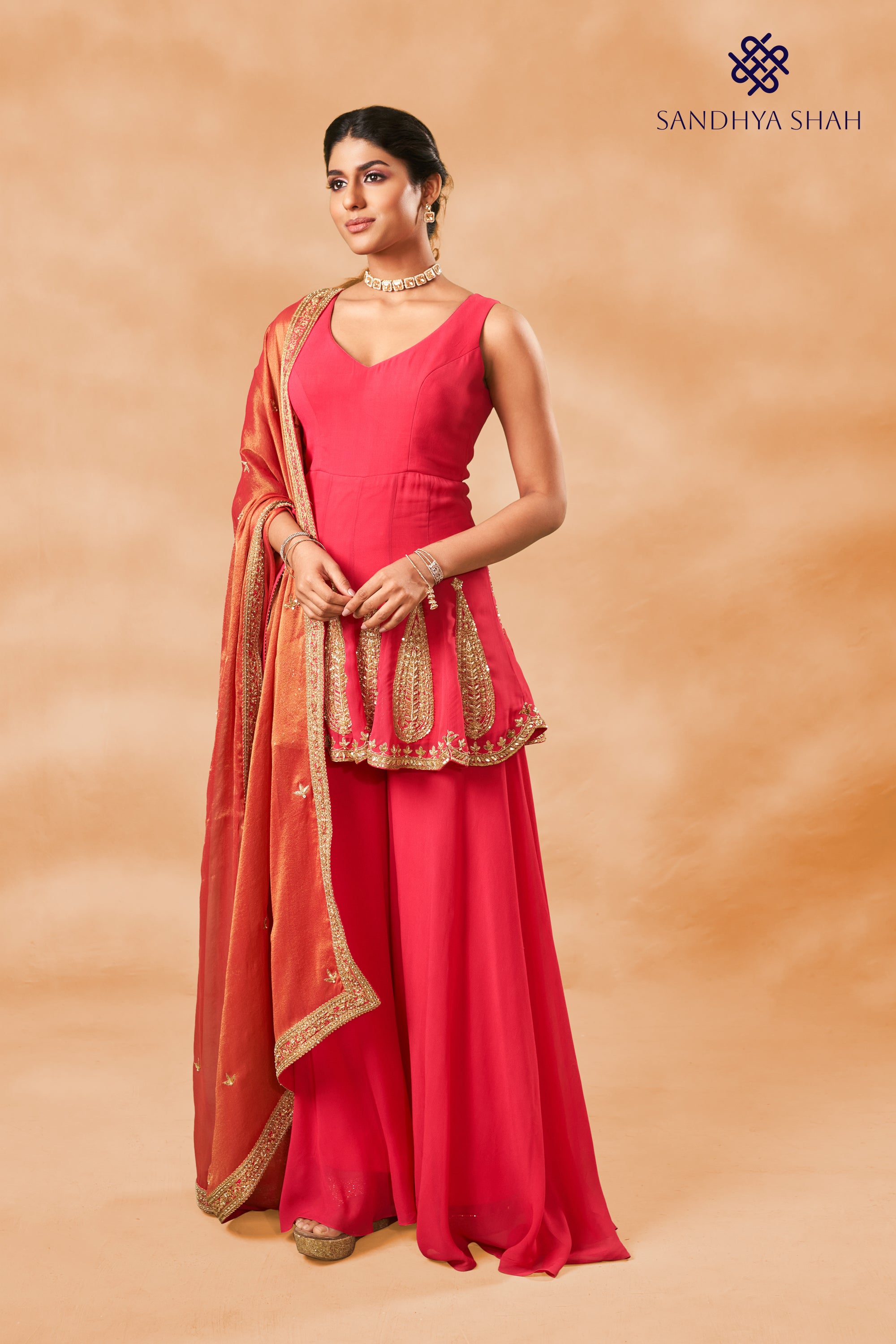 Aaral Peplum Set