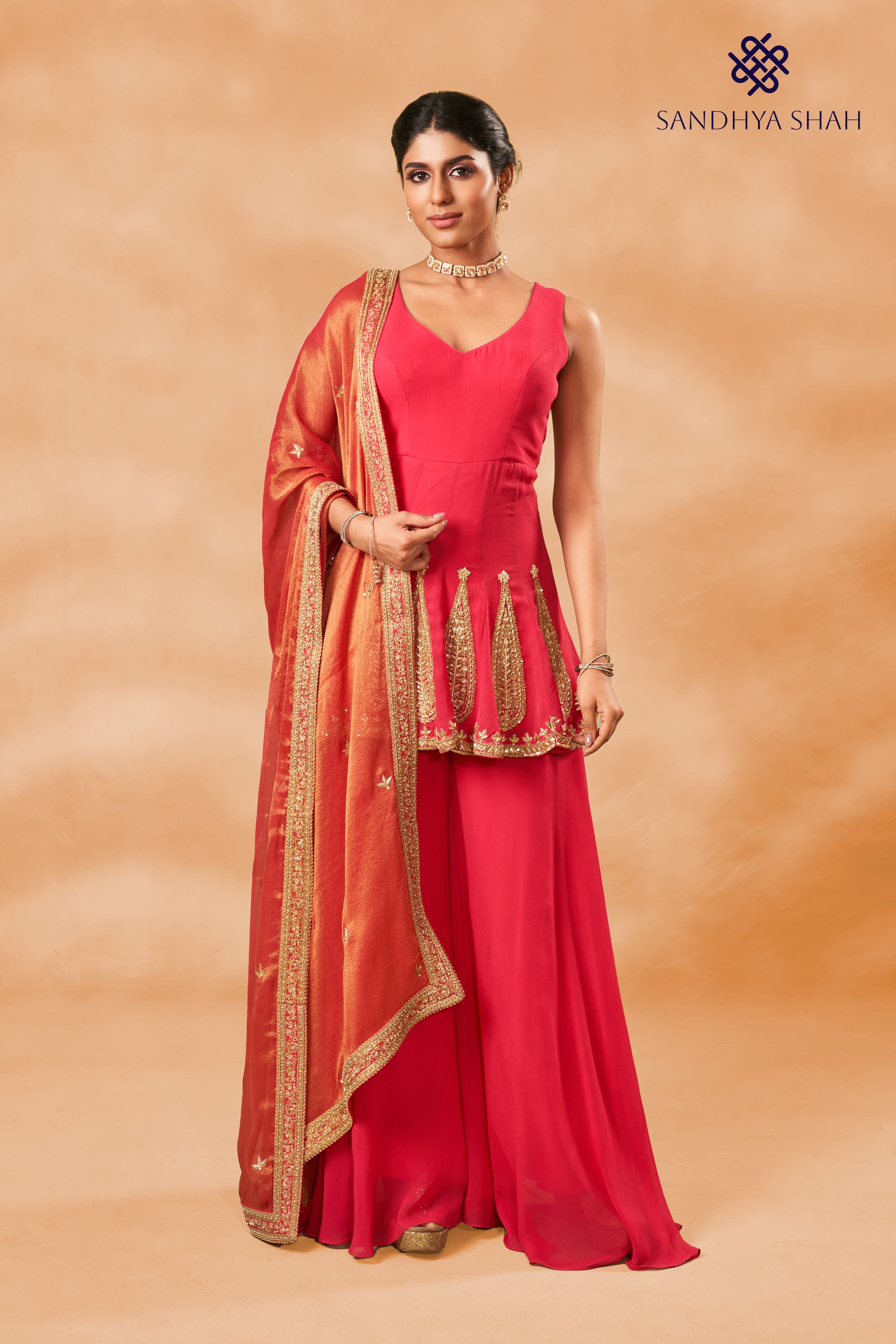 Aaral Peplum Set