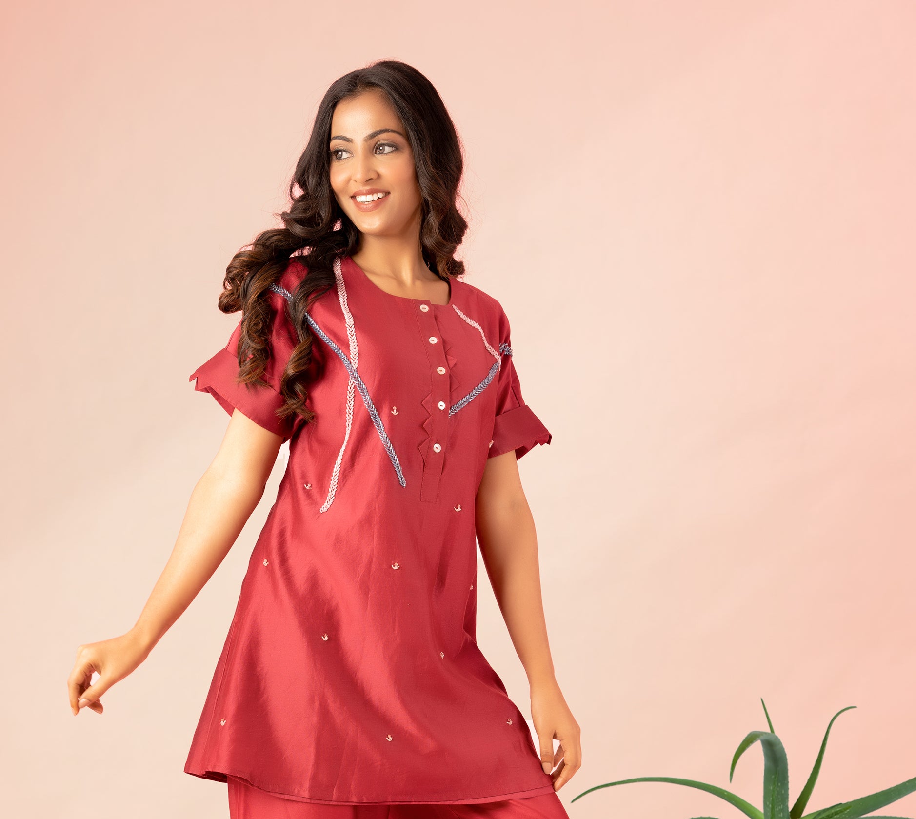 RUST RUBLE CO-ORD SET