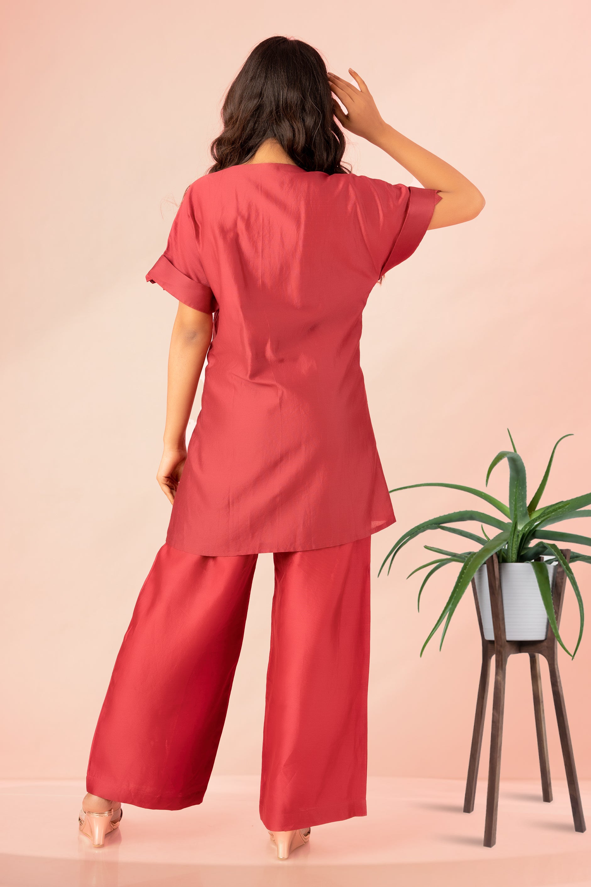 RUST RUBLE CO-ORD SET