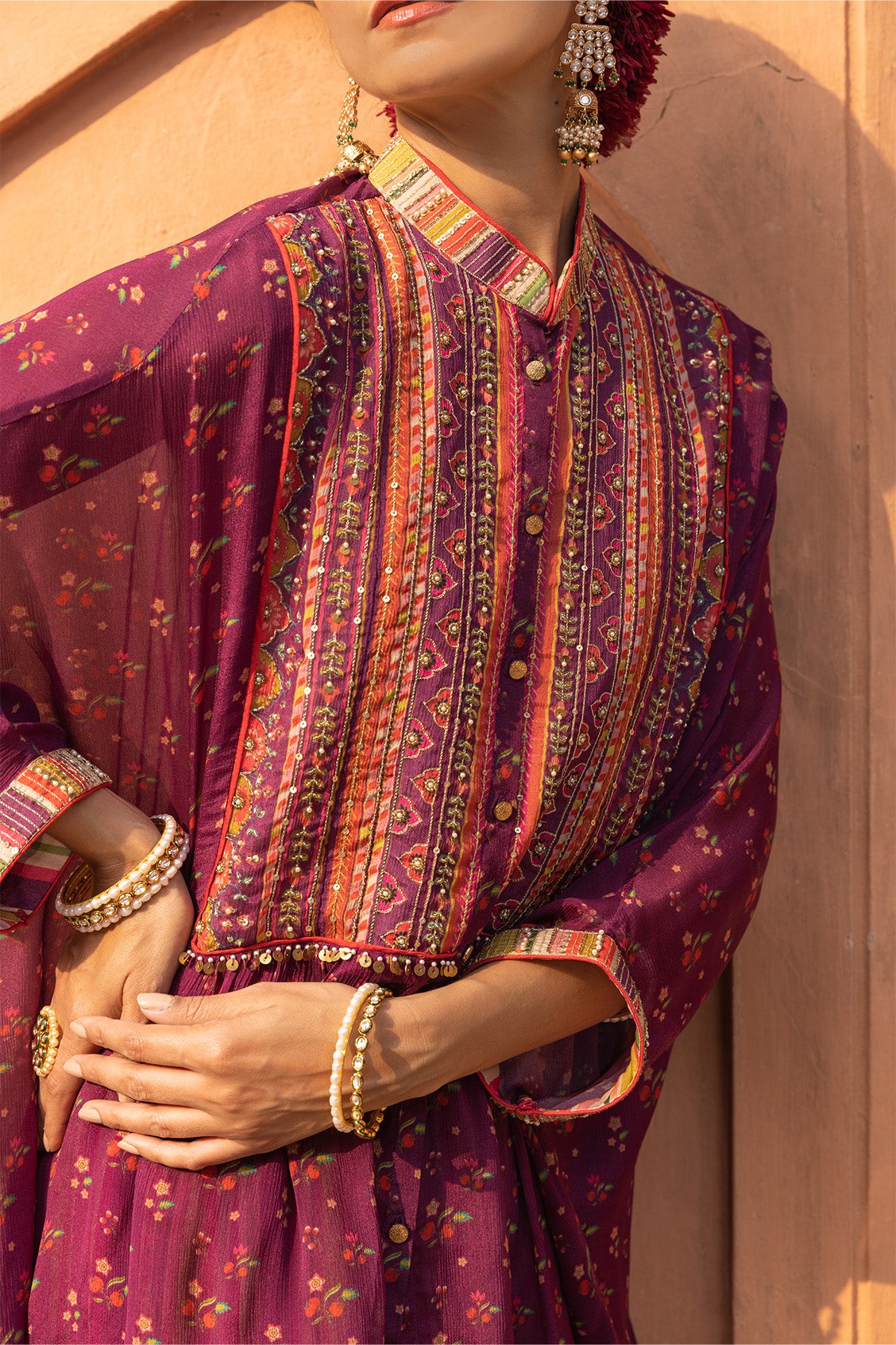 ZOYA KAFTAN PALAZZO SET