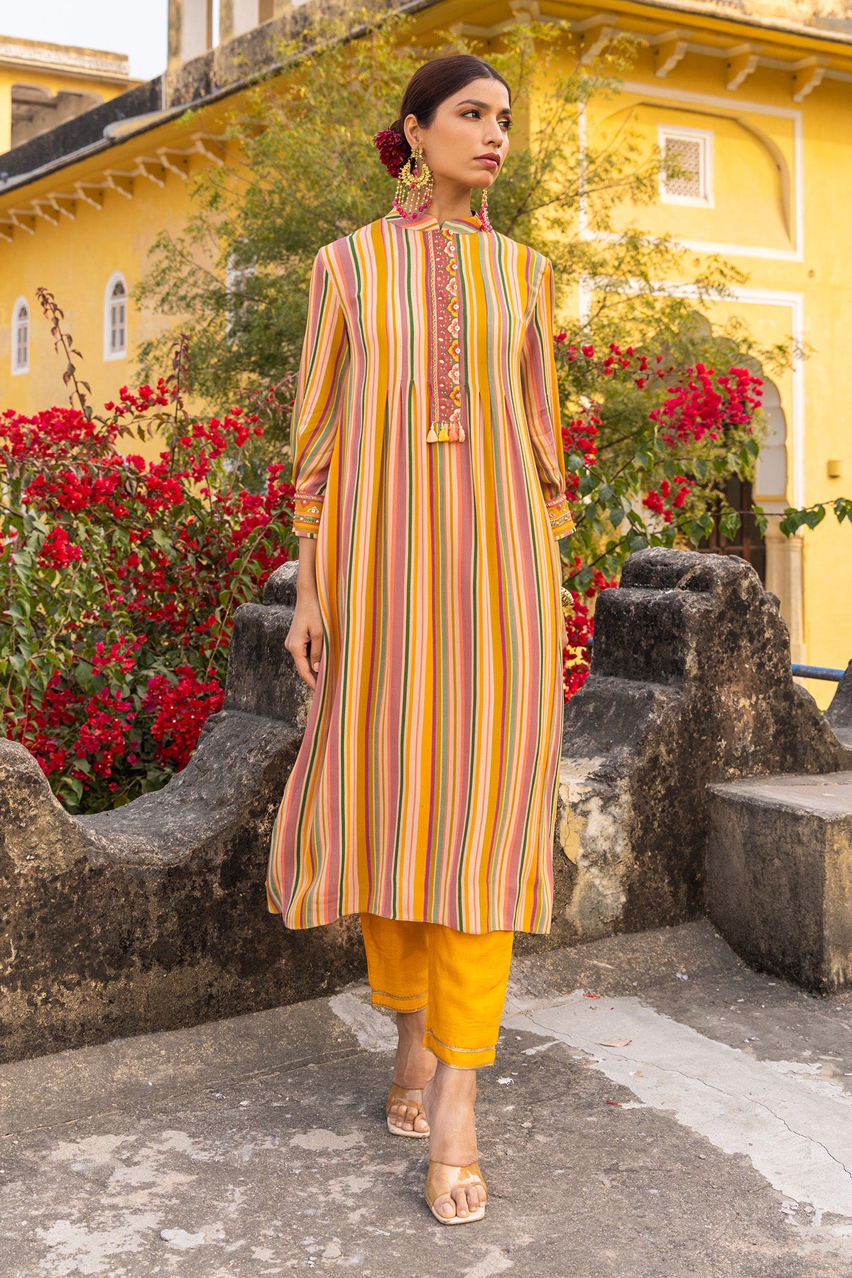 ODE KURTA PANT SET