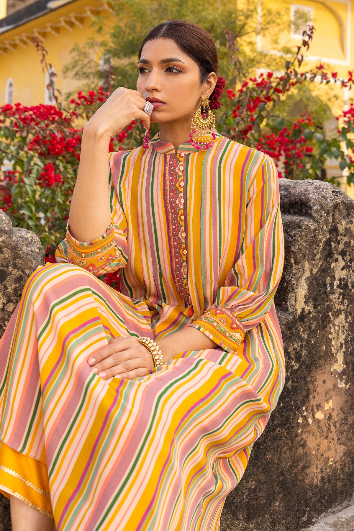 ODE KURTA PANT SET