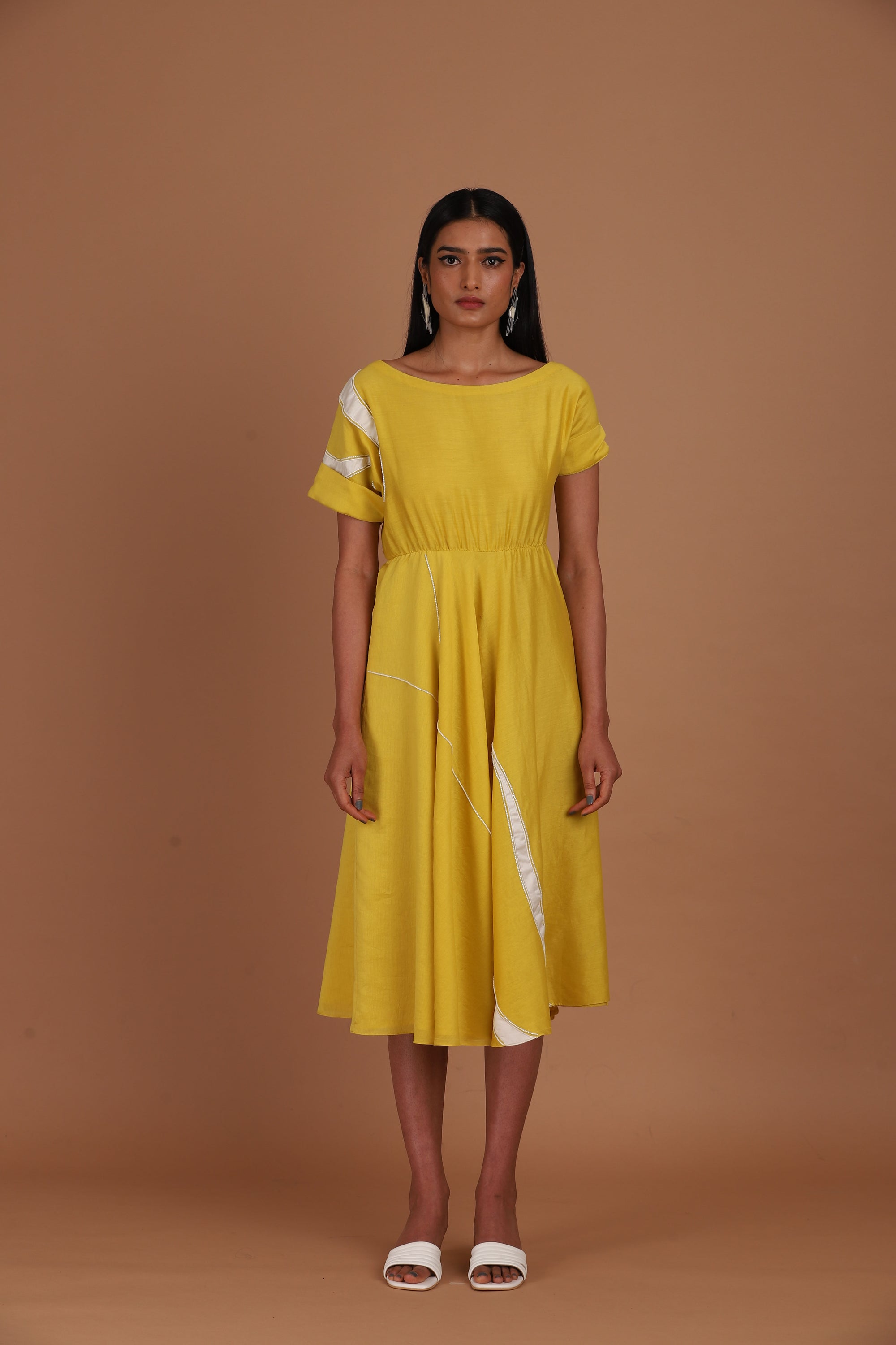 TUNIC CALF LENGTH DRESS