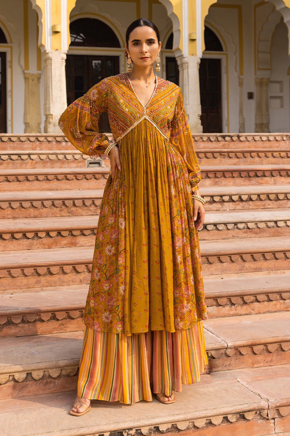 What are the best occasions to wear a sharara