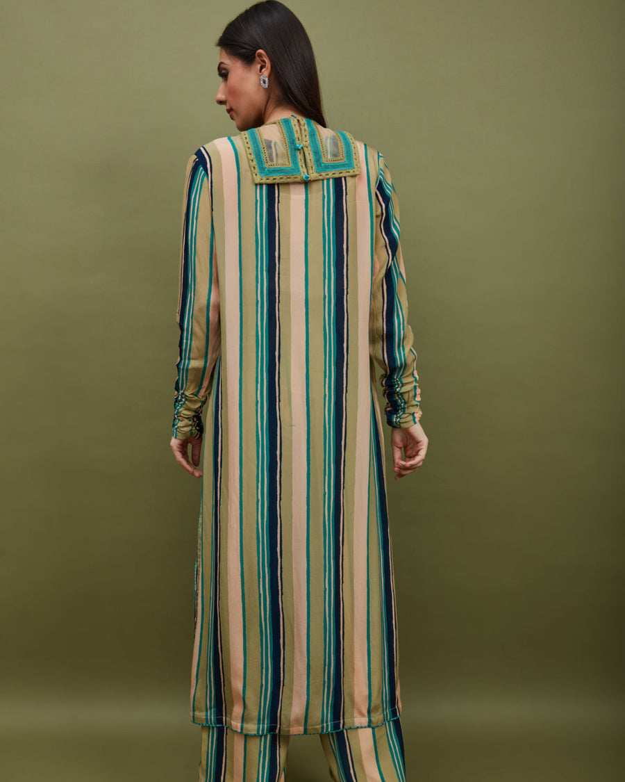 SEHER - CREPE KURTA PLAZO SET