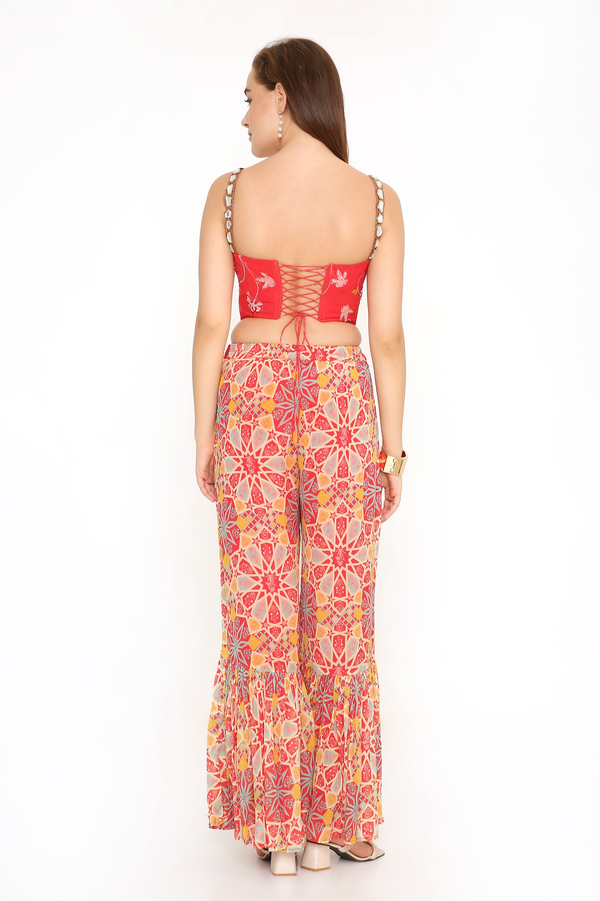 Chic Corset Pant Set