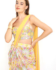 Bejewelled Draped Saree
