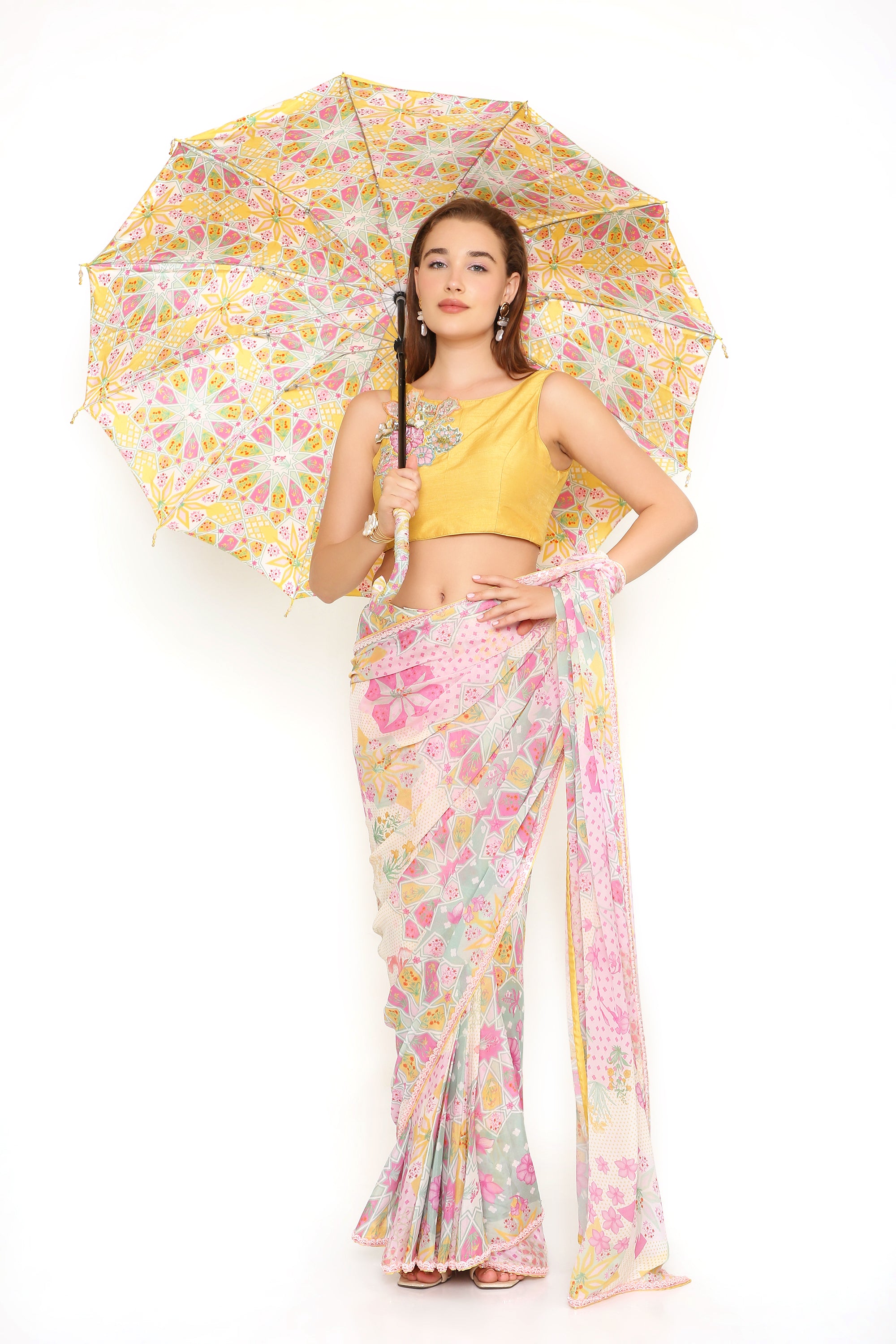 Opulent Pre Draped Saree