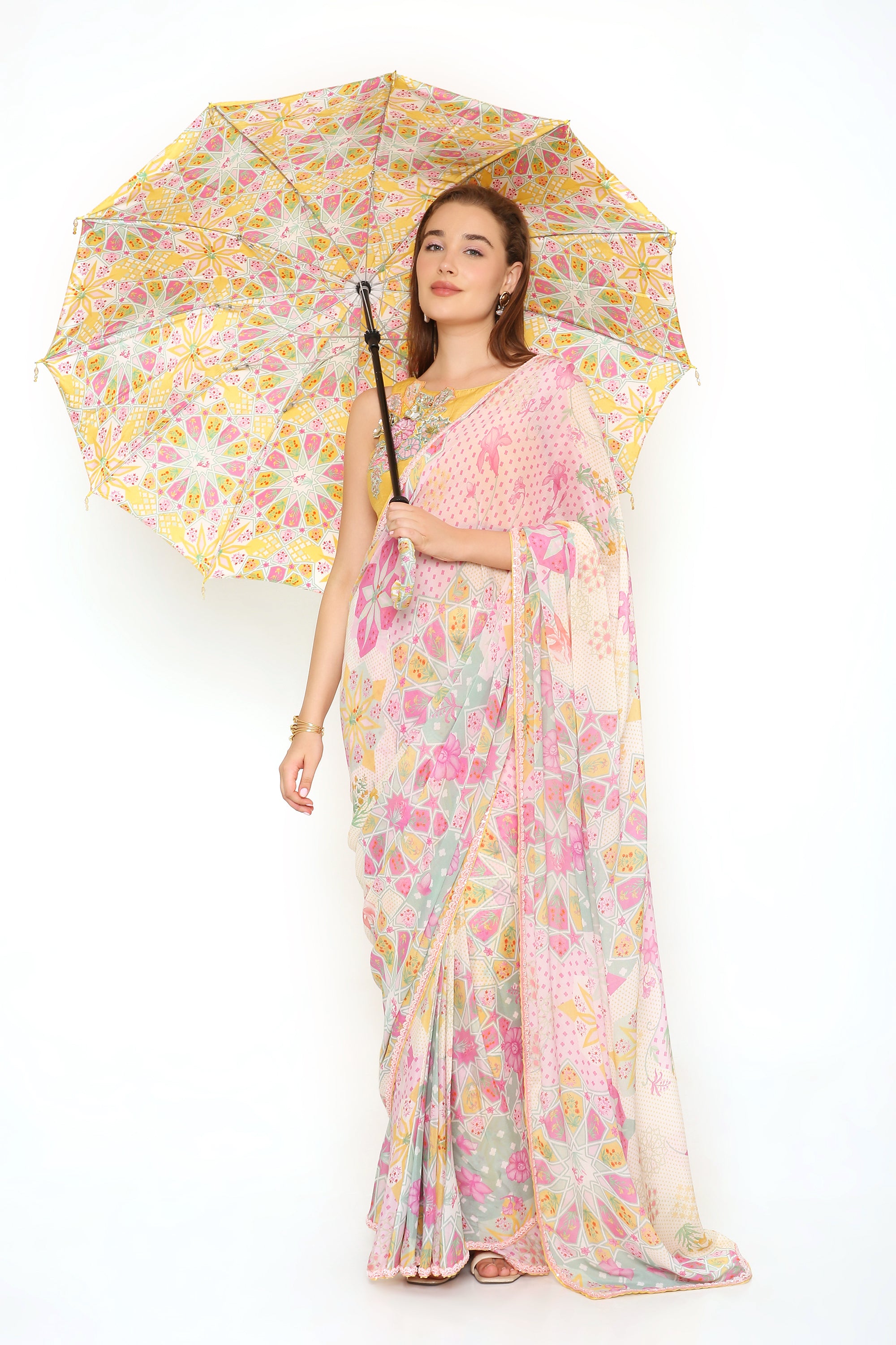 Opulent Pre Draped Saree