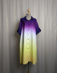 RAINBOW OMBRE SHIRT DRESS