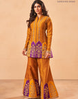 Mustard Zaara Coord Set