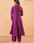 Purple Mahtab Kurta Set