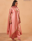 Pink Gulzar Kurta Set