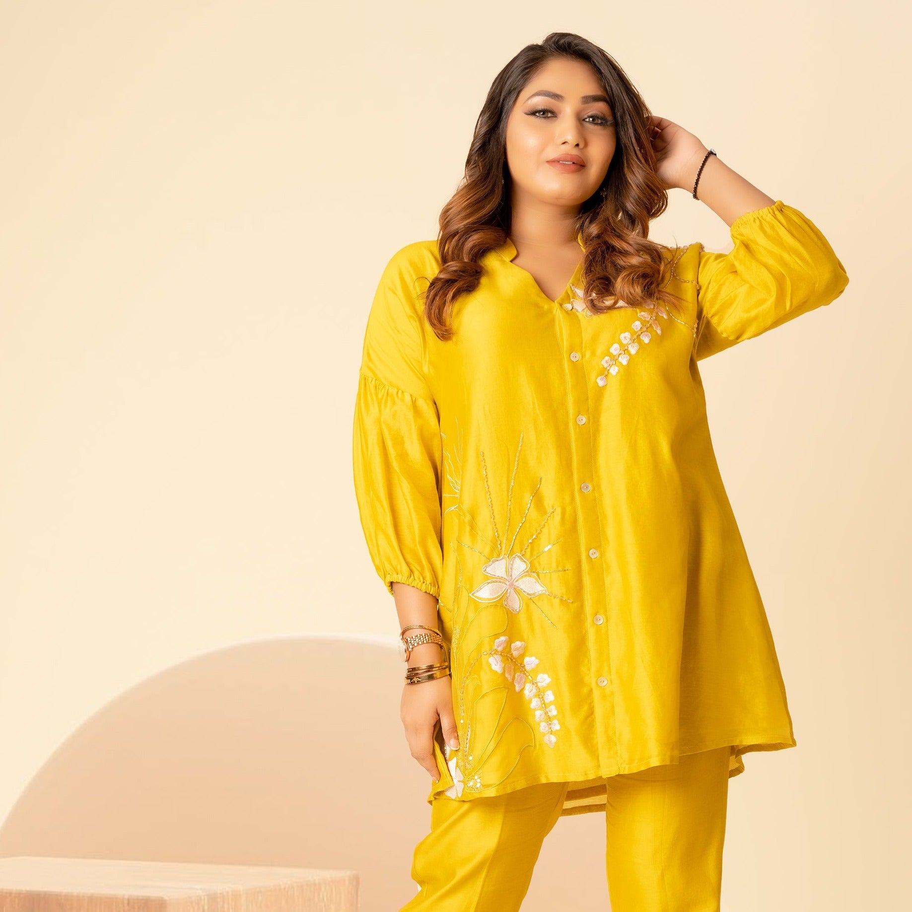 yellow co-ord set