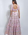 lehenga set with net dupatta perfect for weddings